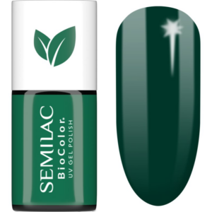 Semilac UV Hybrid BioColor gél körömlakk UV / LED-es lámpákhoz árnyalat 731 Bottle Green 7 ml-ár