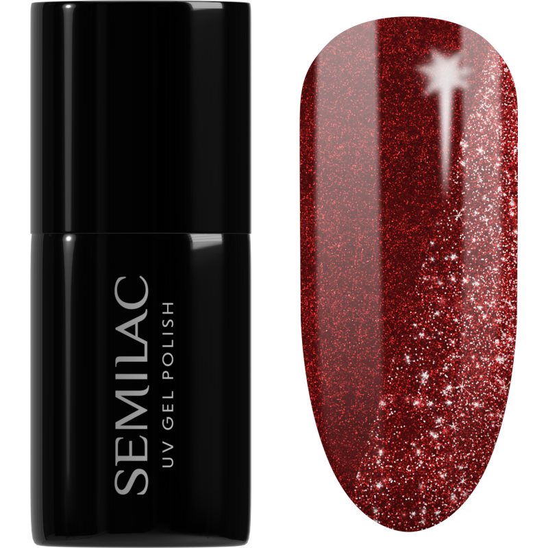 Semilac UV Hybrid Day and Night gél körömlakk UV / LED-es lámpákhoz árnyalat 396 Flash And Blush 7 ml-ár