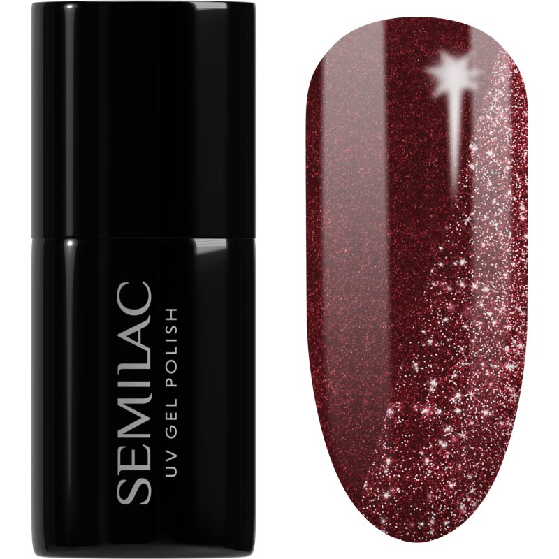 Semilac UV Hybrid Day and Night gél körömlakk UV / LED-es lámpákhoz árnyalat 397 Tea Before Wine 7 ml-ár
