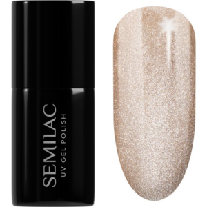 Semilac UV Hybrid Gloss GALA gél körömlakk UV / LED-es lámpákhoz árnyalat 661 Linen Gloss 7 ml-ár