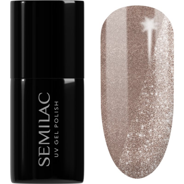 Semilac UV Hybrid New YEAAH gél körömlakk UV / LED-es lámpákhoz árnyalat 408 Less Sugar 7 ml-ár