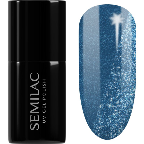 Semilac UV Hybrid New YEAAH gél körömlakk UV / LED-es lámpákhoz árnyalat 409 Staying Hydrated 7 ml-ár