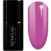 Semilac UV Hybrid Pastelowe Neony gél körömlakk UV / LED-es lámpákhoz árnyalat 601 Neon Pink Punch 7 ml-ár