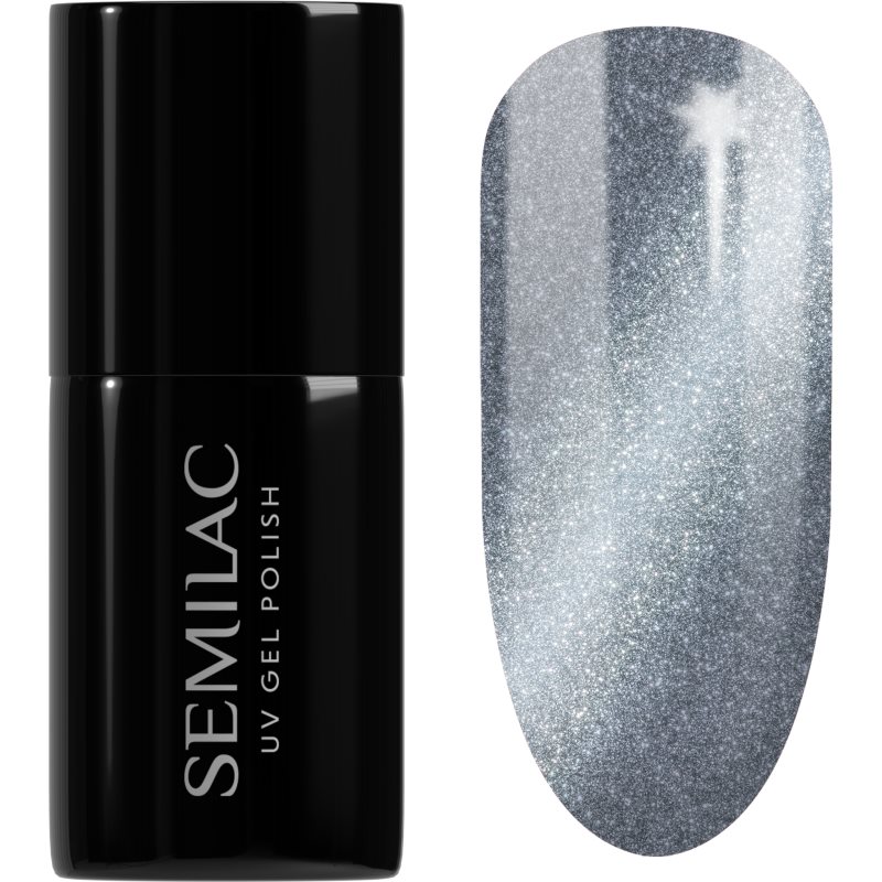 Semilac UV Hybrid Silk Effect gél körömlakk UV / LED-es lámpákhoz árnyalat 465 Luxury Chillout 7 ml-ár