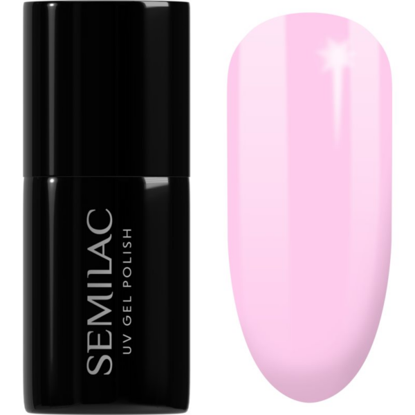 Semilac UV Hybrid Special Day géles körömlakk árnyalat 056 Pink Smile 7 ml-Eredeti