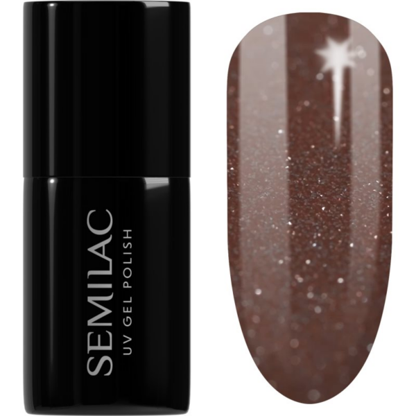 Semilac UV Hybrid WellBeing gél körömlakk UV / LED-es lámpákhoz árnyalat 654 Mindful 7 ml-ár