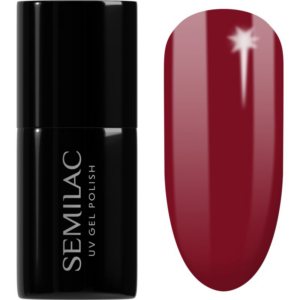 Semilac UV Hybrid Winter Collection gél körömlakk UV / LED-es lámpákhoz árnyalat 592 Jelly Cherry 7 ml-ár