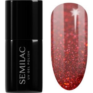 Semilac UV Hybrid Winter Collection gél körömlakk UV / LED-es lámpákhoz árnyalat 609 Snow Berries 7 ml-ár