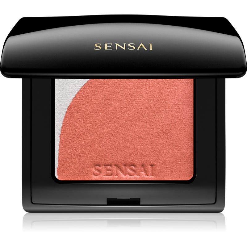 Sensai Blooming Blush élénkítő arcpirosító ecsettel árnyalat 04 Blooming Orange 4 g-Eredeti