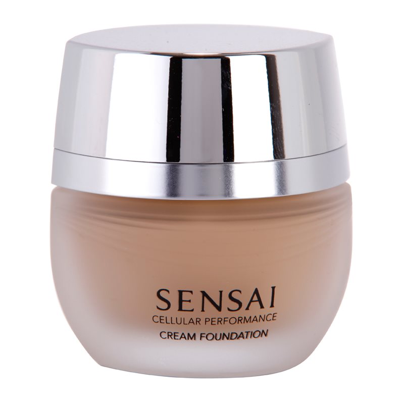 Sensai Cellular Performance Cream Foundation krémalapozó SPF 15 árnyalat CF 13 Warm Beige 30 ml-Eredeti
