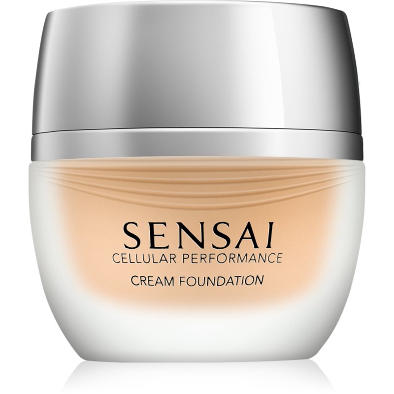 Sensai Cellular Performance Cream Foundation krémalapozó SPF 15 árnyalat CF 24 Amber Beige 30 ml-ár