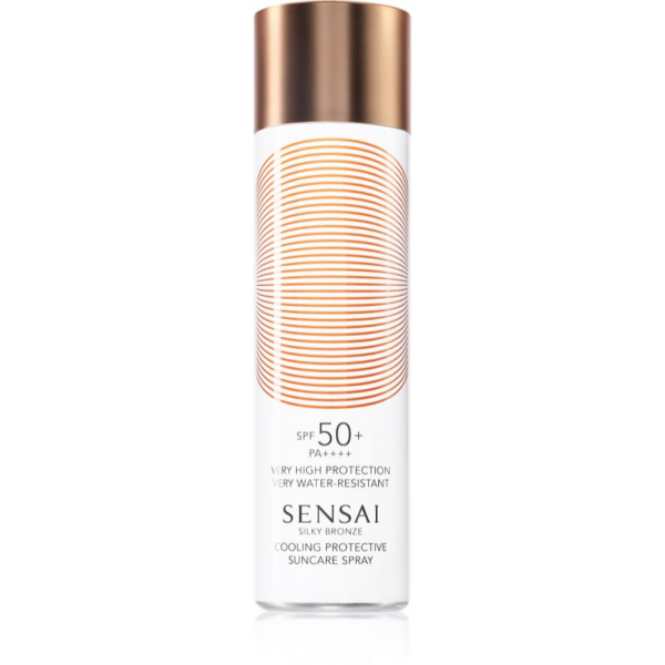 Sensai Silky Bronze Cooling Protective Suncare Spray fényvédő spray SPF 50+ PA ++++ 150 ml