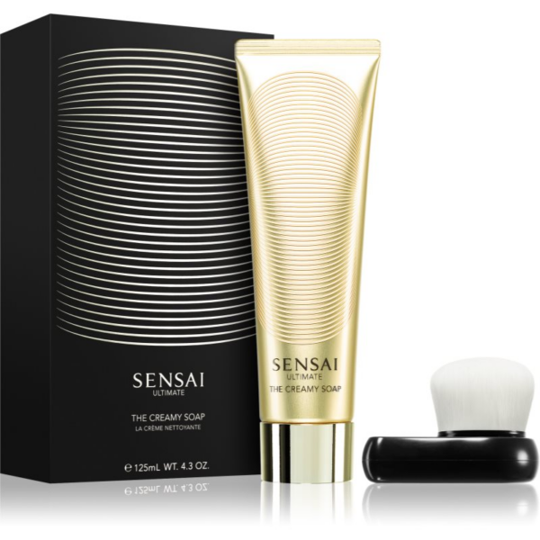 Sensai Ultimate The Creamy Soap krémes szappan kefével 125 ml-Ár