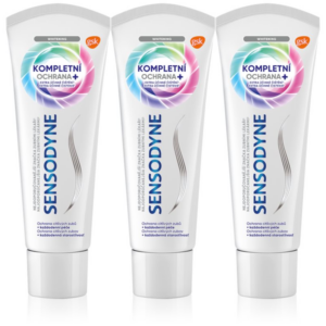 Sensodyne Complete Protection Whitening fehérítő fogkrém 3x75 ml-Ár
