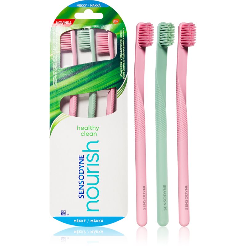 Sensodyne Nourish Healthy Clean fogkefék 3 db-Ár