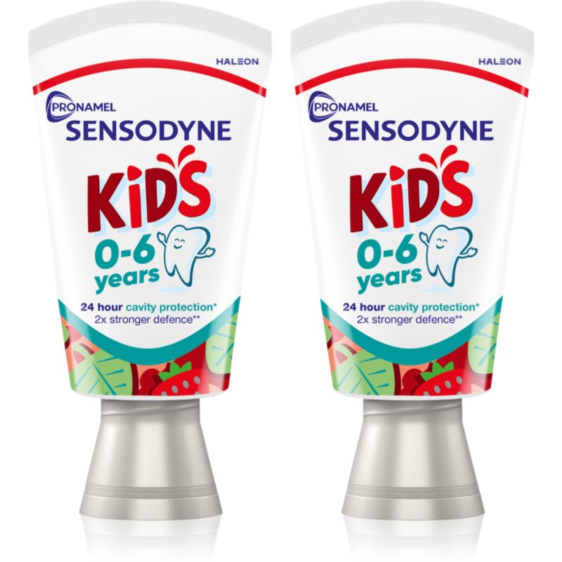 Sensodyne Pronamel Kids fogkrém gyermekeknek 0-6 Years 2x75 ml-Ár