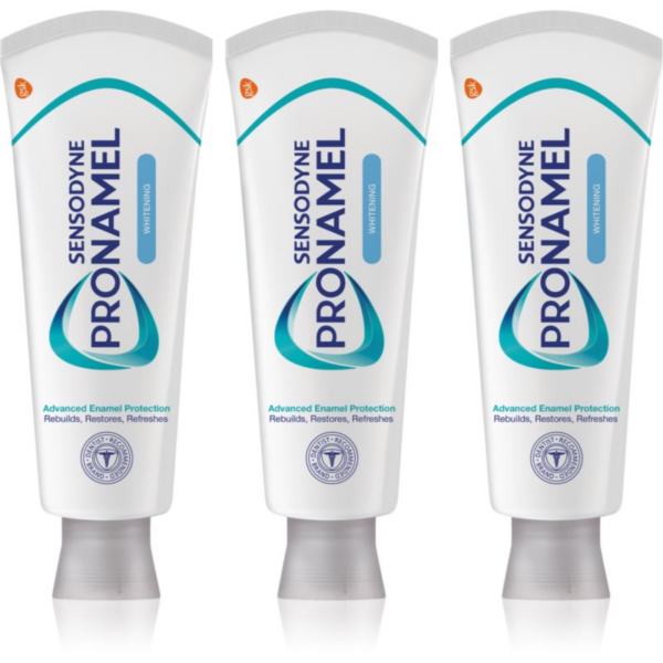 Sensodyne Pronamel Whitening fehérítő fogkrém érzékeny fogakra 3x75 ml-Ár