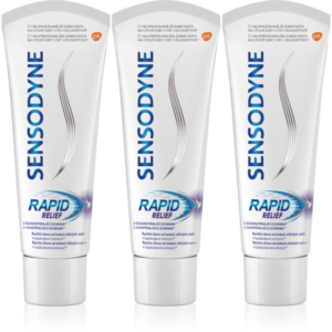 Sensodyne Rapid fluoridos fogkrém érzékeny fogakra 3x75 ml-Ár