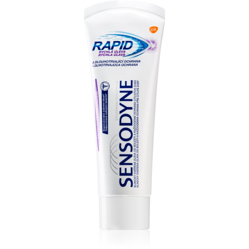 Sensodyne Rapid fluoridos fogkrém érzékeny fogakra 75 ml-Eredeti