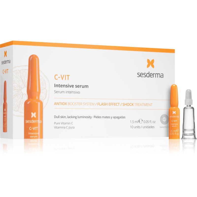 Sesderma C-Vit bőrélénkítő és megújító szérum C vitamin 10x1