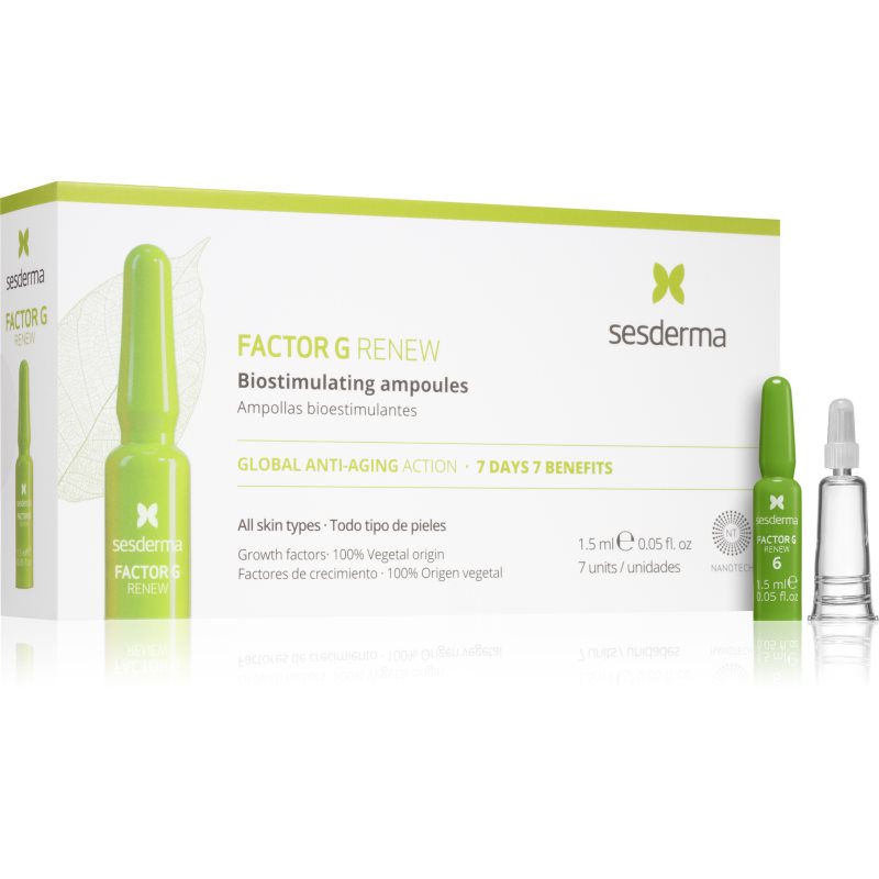 Sesderma Factor G Renew revitalizáló szérum a bőr fiatalításáért 7x1