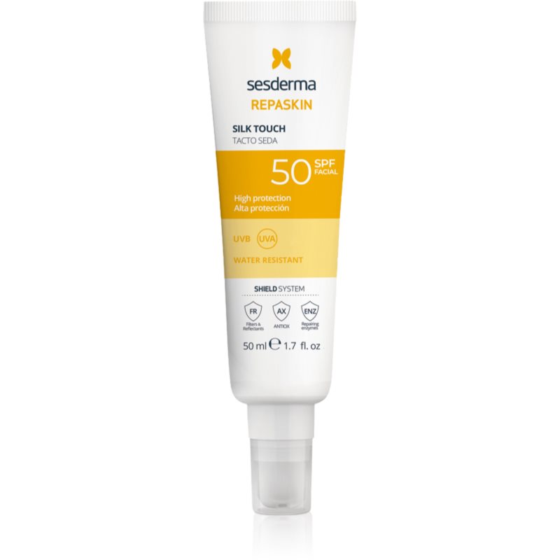 Sesderma Repaskin Silk Touch napozókrém arcra SPF 50 50 ml-Ár