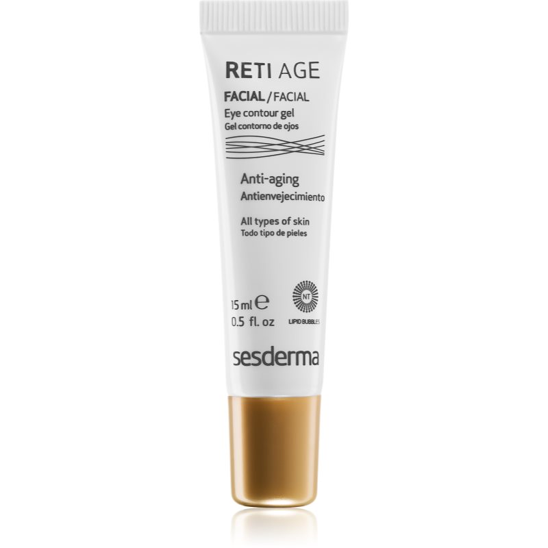 Sesderma Reti Age kisimító szemkörnyékápoló gél a duzzanatokra és a sötét karikákra 15 ml-Eredeti
