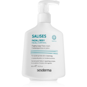 Sesderma Salises Foamy soap-free cream tisztító gél pattanások ellen 300 ml-Eredeti