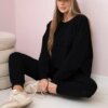 Set 2-piece sweatshirt + pants black
