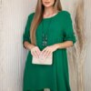 Set blouse + trousers with pendant green