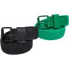 Set of elastic bands for children black/bodegagreen