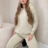 Set of sweaters Sweatshirt + Pants dark beige