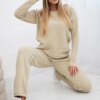 Set of sweaters Sweatshirt + Pants dark beige