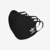 Set of three black adidas Originals masks - Women