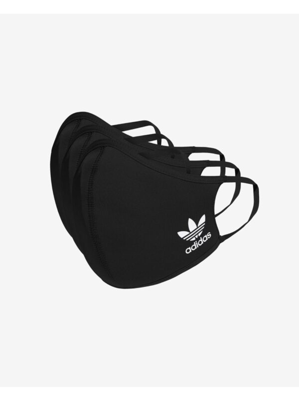 Set of three black adidas Originals masks - Women Set of three black adidas Originals masks - Women