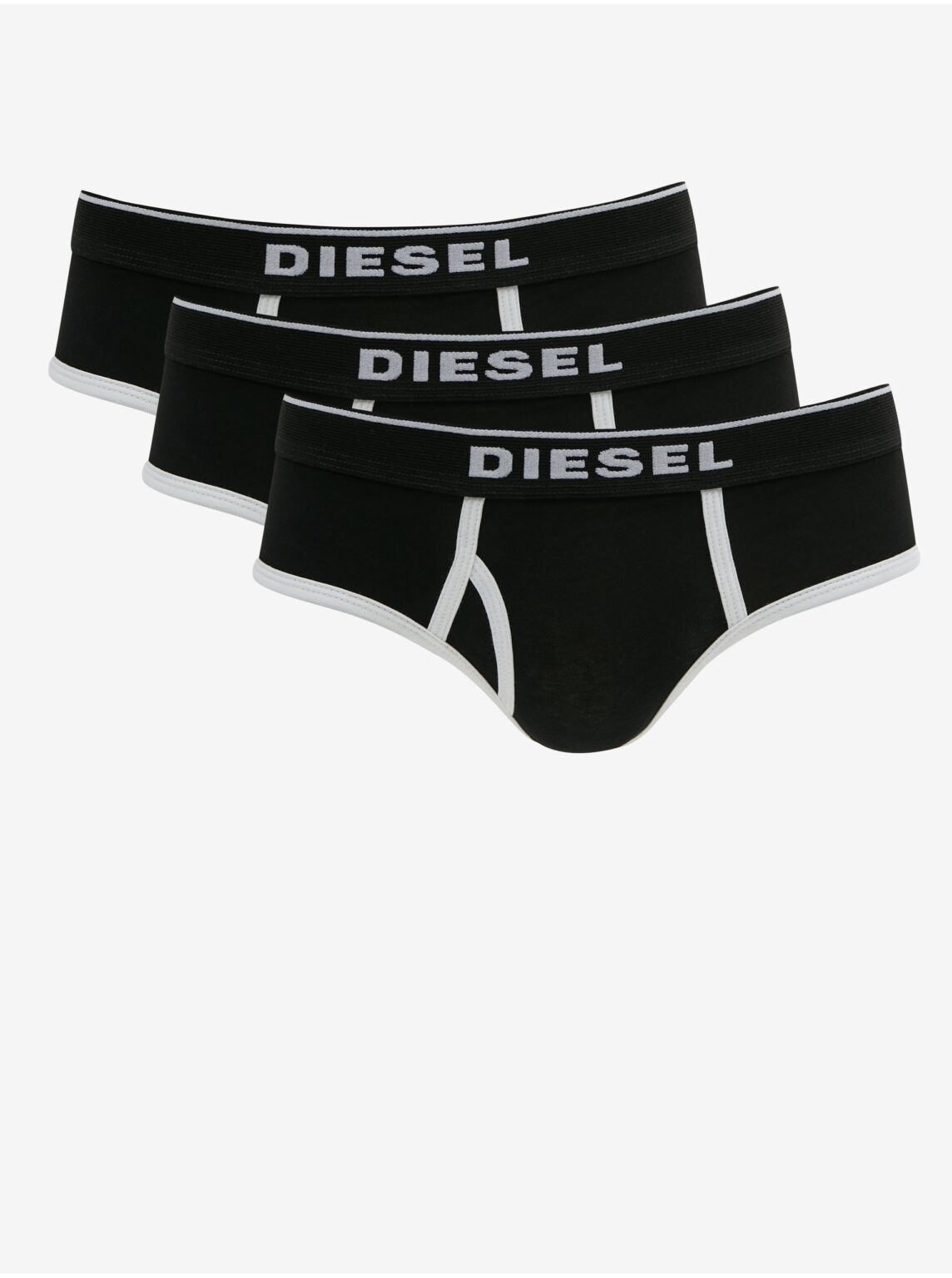 Set of three black women's panties Diesel - Women's