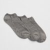 Set of three pairs of grey women's socks GAP