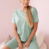 Set top+leggings dark mint