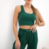 Set top+pants green
