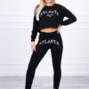 Set with black Atlanta print