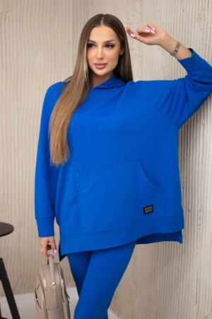 Set with cornflower sweatshirt