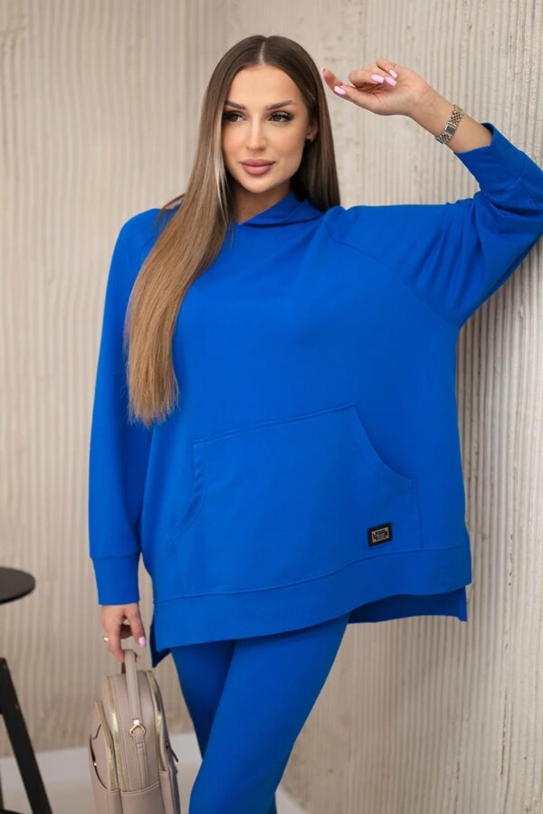 Set with cornflower sweatshirt