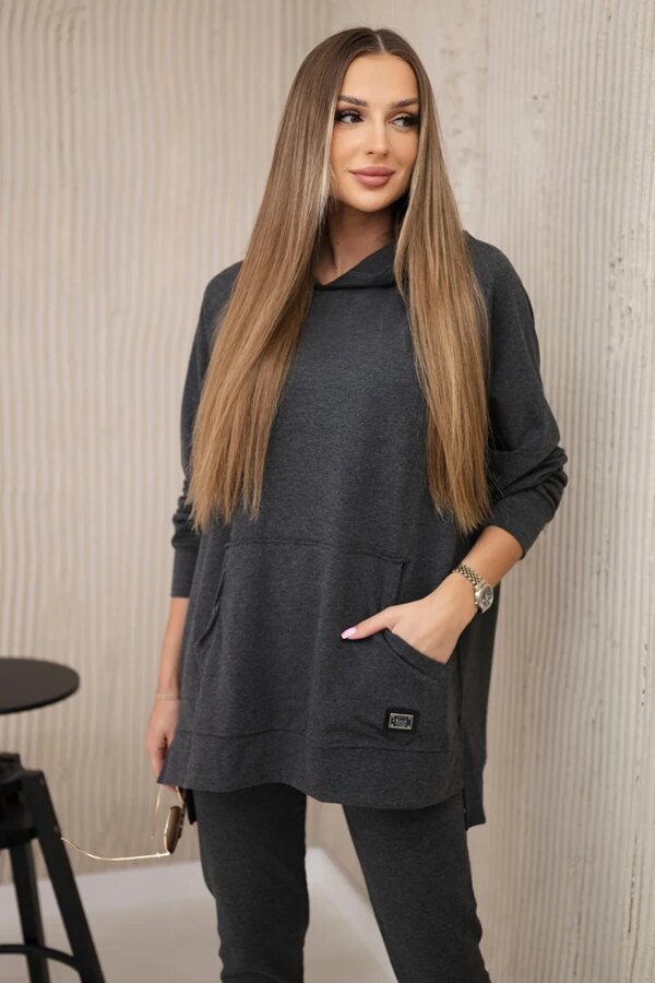 Set with graphite sweatshirt