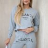 Set with gray Atlanta print