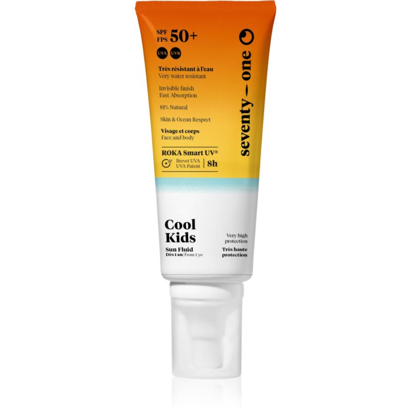 SeventyOne Cool Kids SPF50+ gyermek spray a napozáshoz testre és arcra SPF 50+ 100 ml-ár