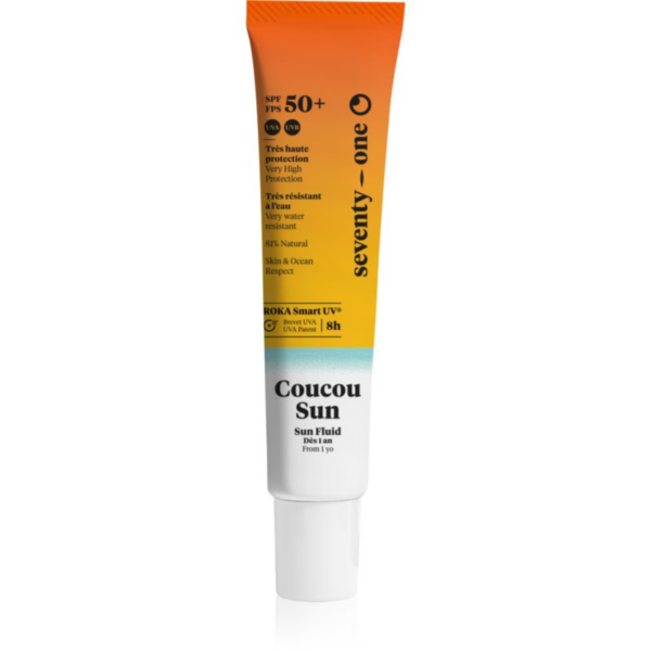 SeventyOne Coucou Sun SPF50+ napozó spray az arcra SPF 50+ 40 ml-ár