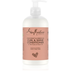 Shea Moisture Coconut & Hibiscus Curl & Shine kondicionáló a hullámos és göndör hajra 384 ml-Ár