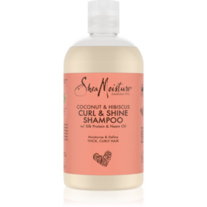Shea Moisture Coconut & Hibiscus hidratáló sampon hullámos és göndör hajra 384 ml-Ár