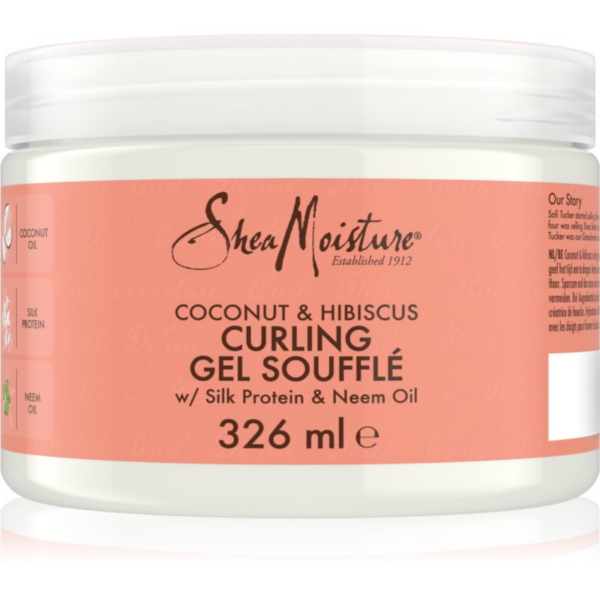 Shea Moisture Coconut & Hibiscus szuflé a hullámos és göndör hajra 340 g-Ár