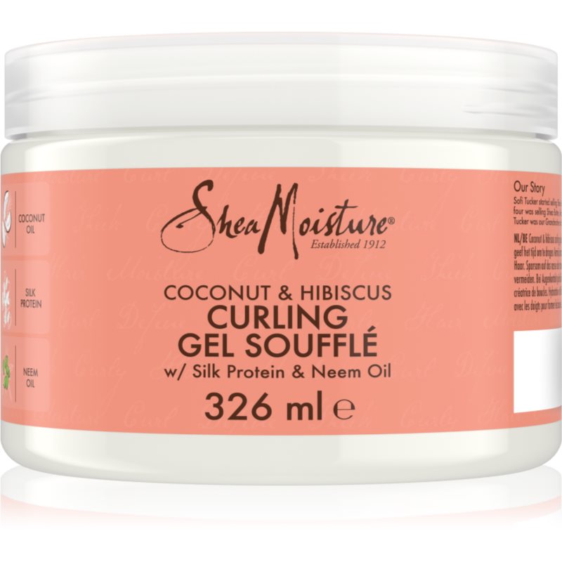 Shea Moisture Coconut & Hibiscus szuflé a hullámos és göndör hajra 340 g-Ár